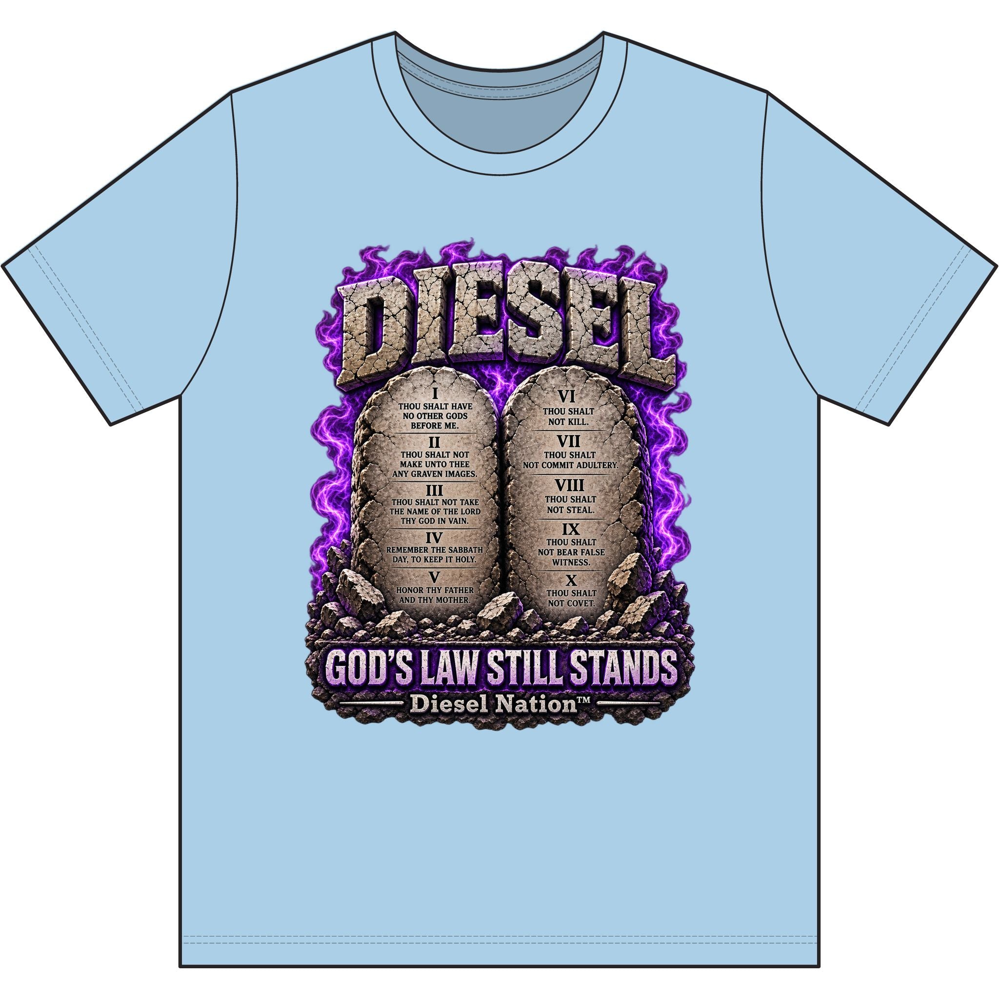 Copy of I ❤️ Jesus — Diesel Nation™ Faith T-Shirt