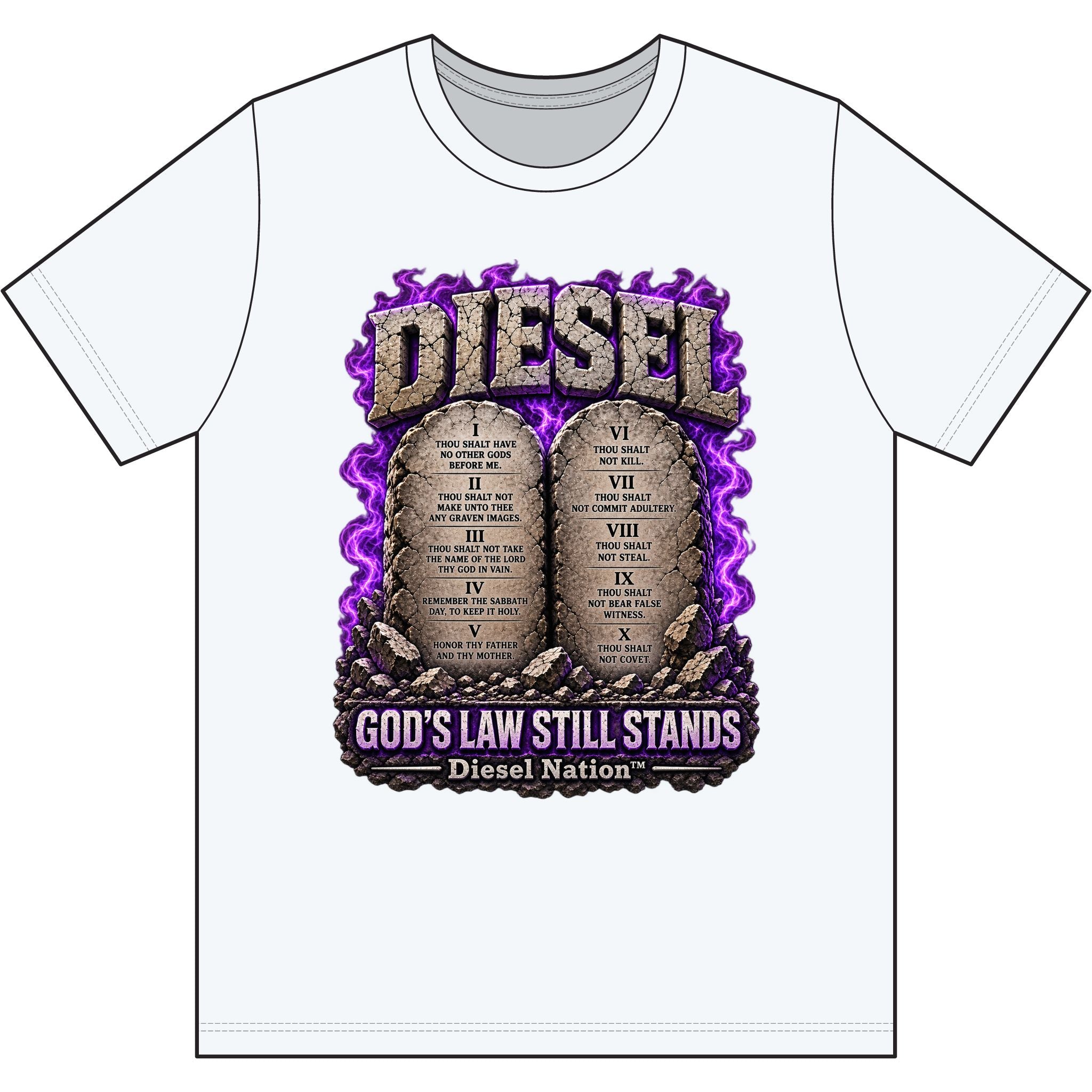 Copy of I ❤️ Jesus — Diesel Nation™ Faith T-Shirt