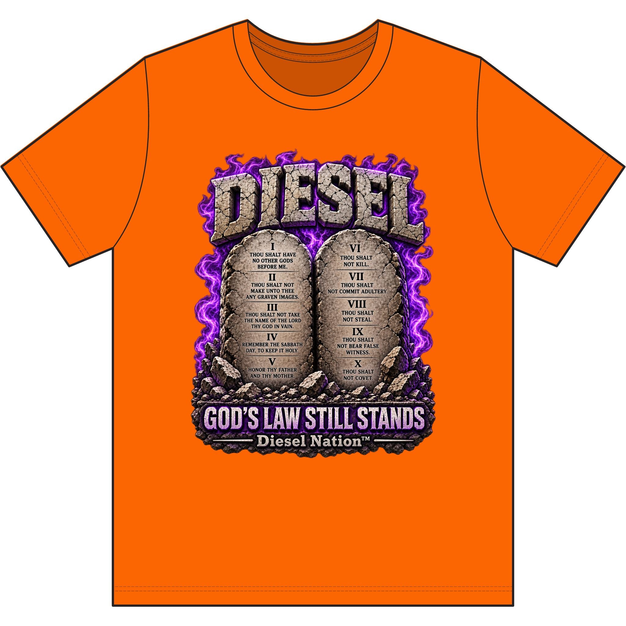 Copy of I ❤️ Jesus — Diesel Nation™ Faith T-Shirt