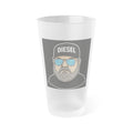 Frosted 16oz Pint Glass – 'DIESEL' Bearded  with Sunglasses