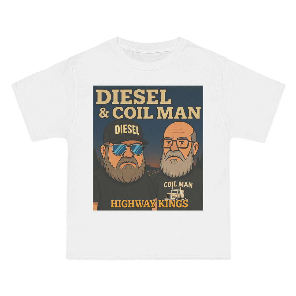 Diesel & Coil Man “Highway Kings” T-Shirt – Trucker Brotherhood Graphic Tee
