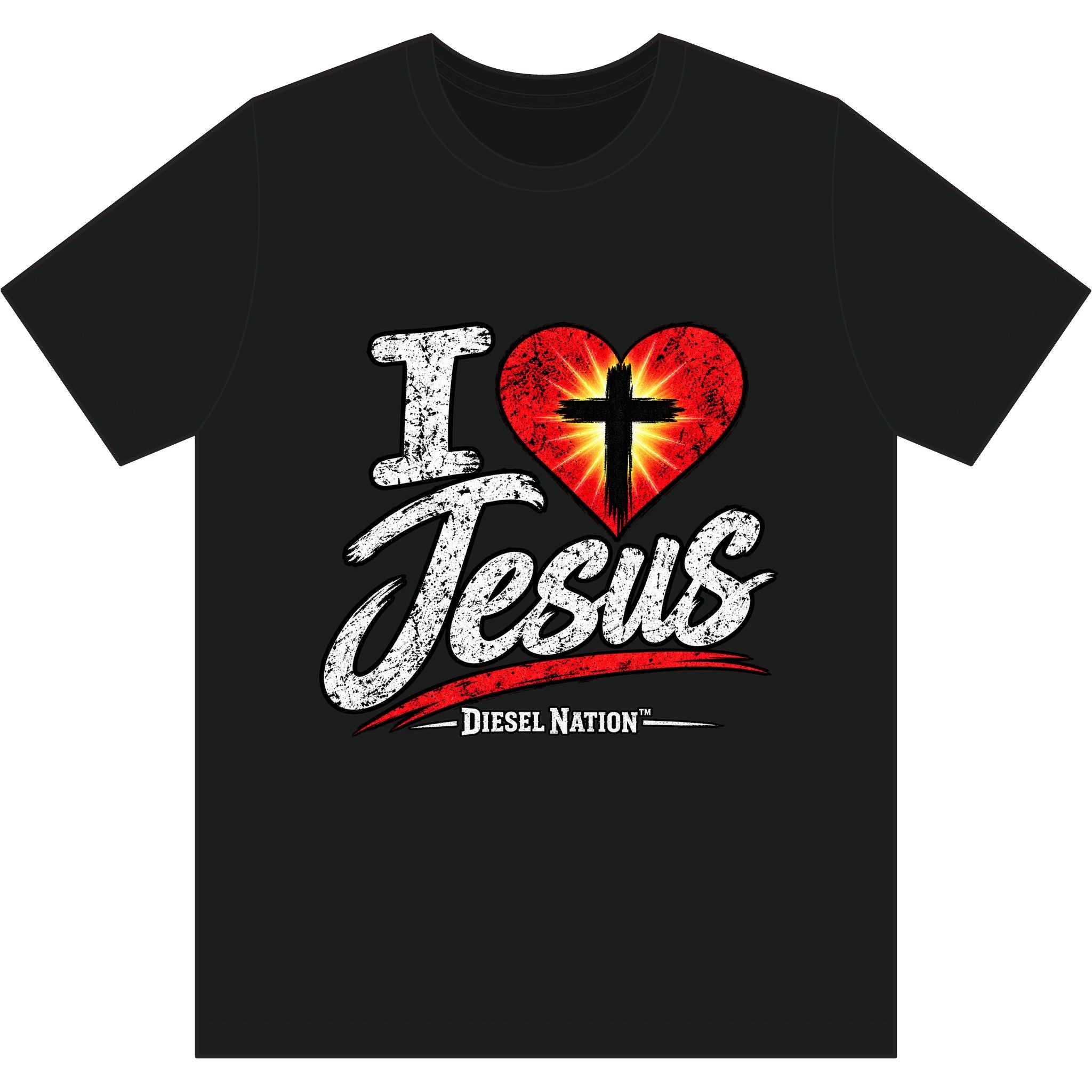 I ❤️ Jesus — Diesel Nation™ Faith T-Shirt