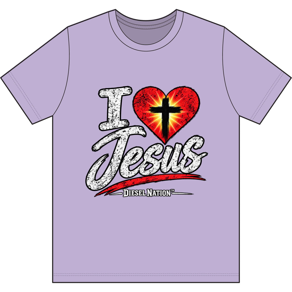 I ❤️ Jesus — Diesel Nation™ Faith T-Shirt