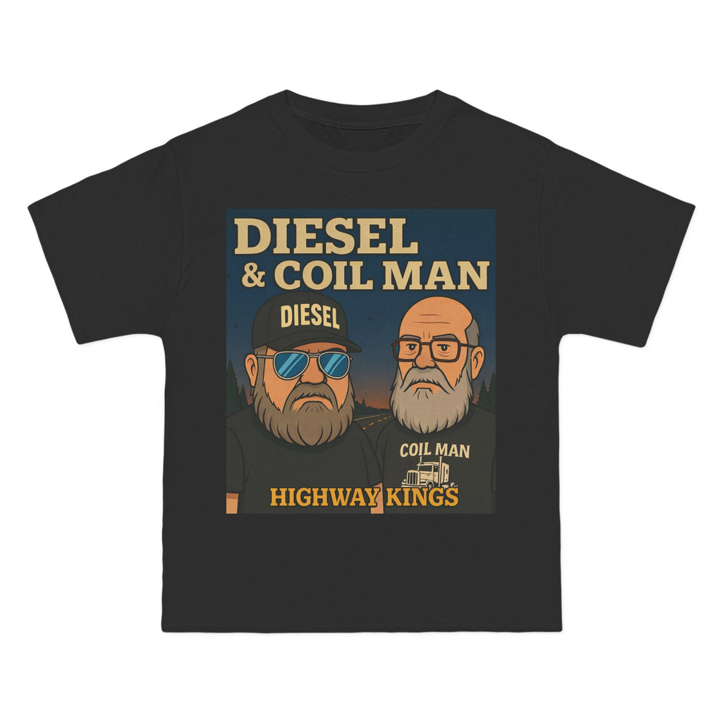 Diesel & Coil Man “Highway Kings” T-Shirt – Trucker Brotherhood Graphic Tee