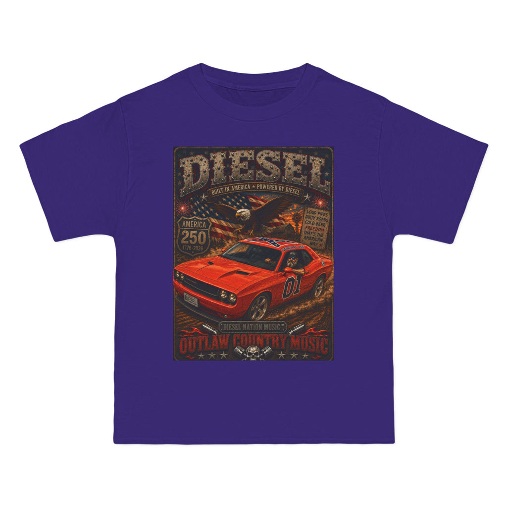 Diesel in His Modern Day General Lee.