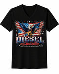 Diesel Outlaw Country Eagle V-Neck Tee