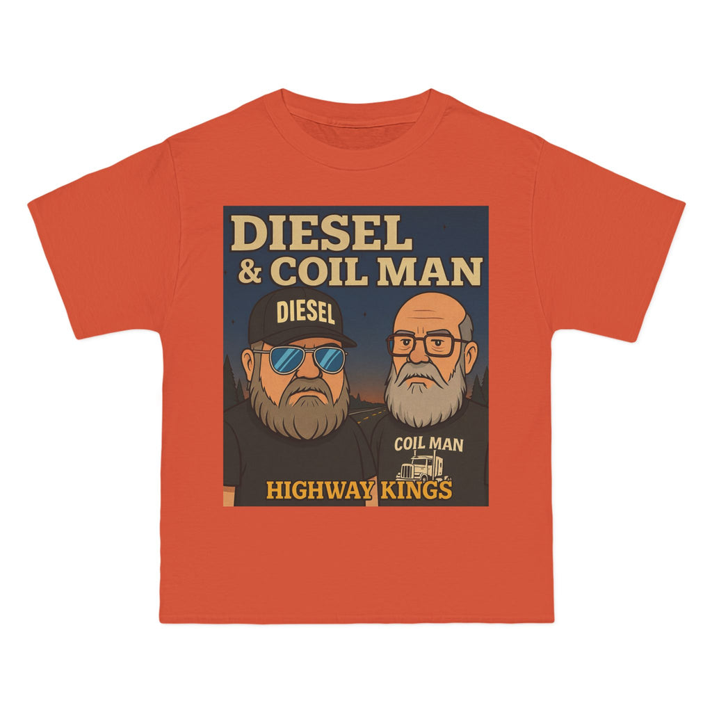 Diesel & Coil Man “Highway Kings” T-Shirt – Trucker Brotherhood Graphic Tee