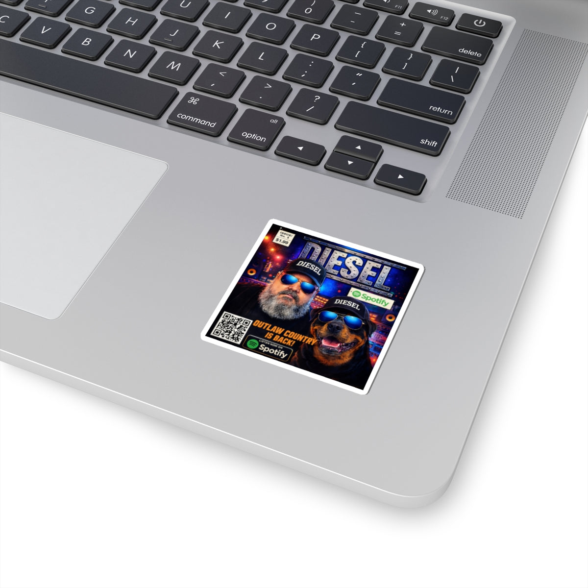Diesel Issue No. 1 – Outlaw Country Is Back! Official QR Code Sticker