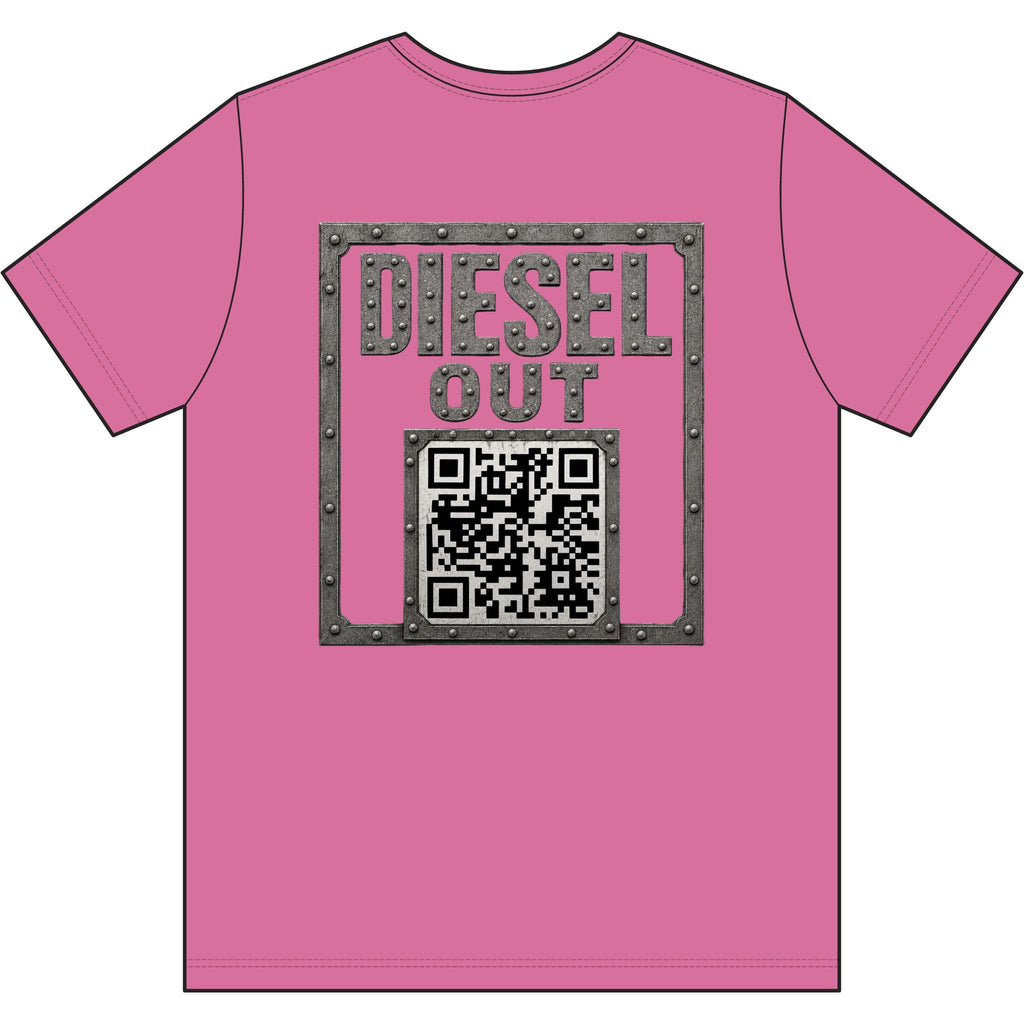 Diesel – Steel, Smoke & Freedom | Trucker & Biker Graphic T-Shirt