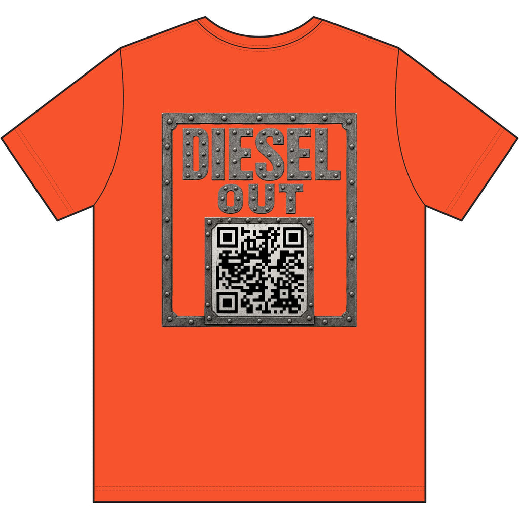 Diesel – Steel, Smoke & Freedom | Trucker & Biker Graphic T-Shirt