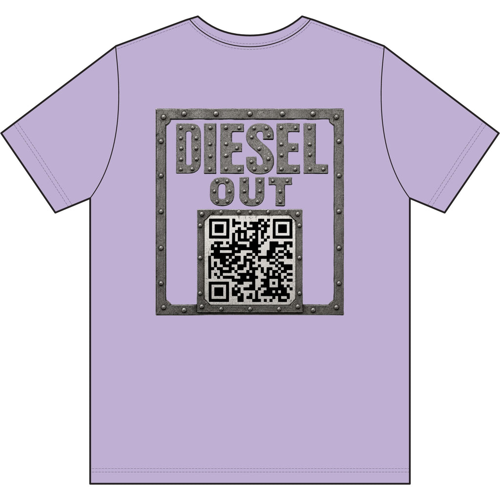 Diesel – Steel, Smoke & Freedom | Trucker & Biker Graphic T-Shirt