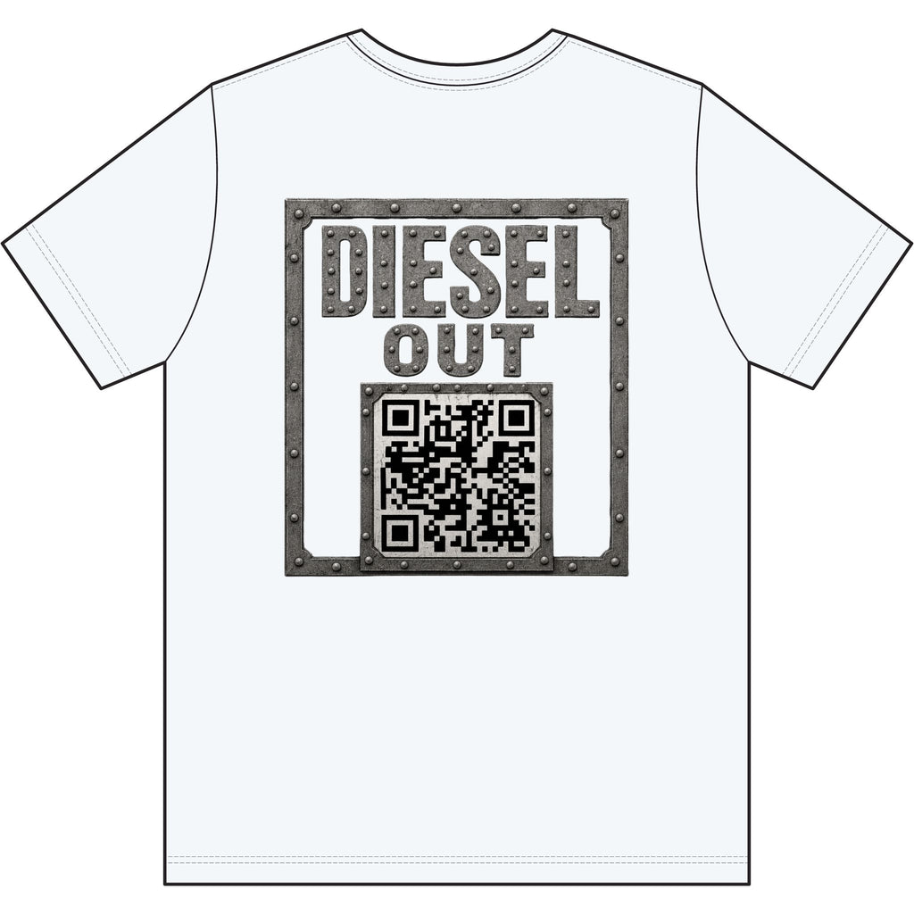 Diesel – Steel, Smoke & Freedom | Trucker & Biker Graphic T-Shirt