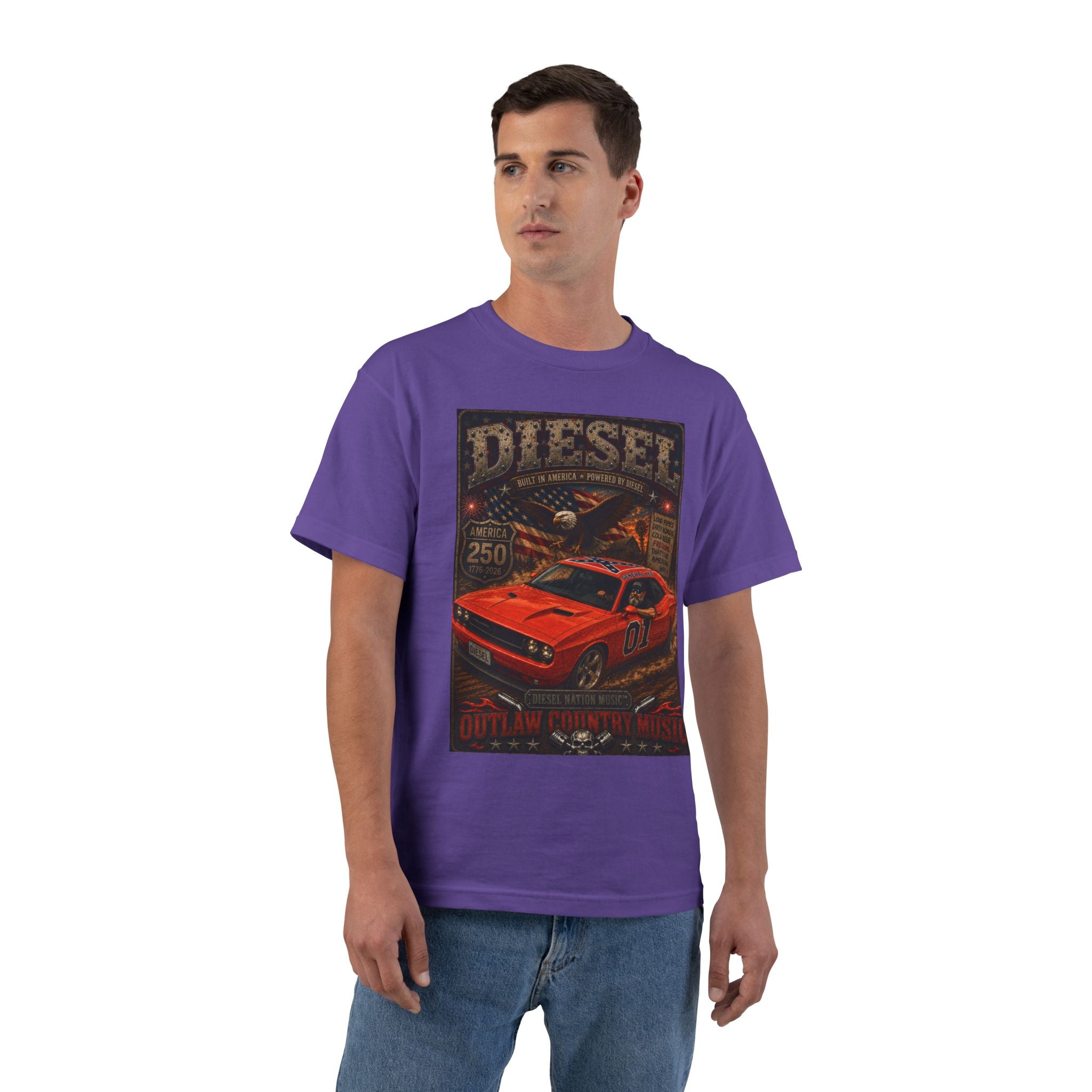 Diesel in His Modern Day General Lee.