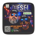 DIESEL Nation Windshield Sun Shade – Outlaw Country Artwork – UV & Heat Protection for Cars, Trucks & SUVs
