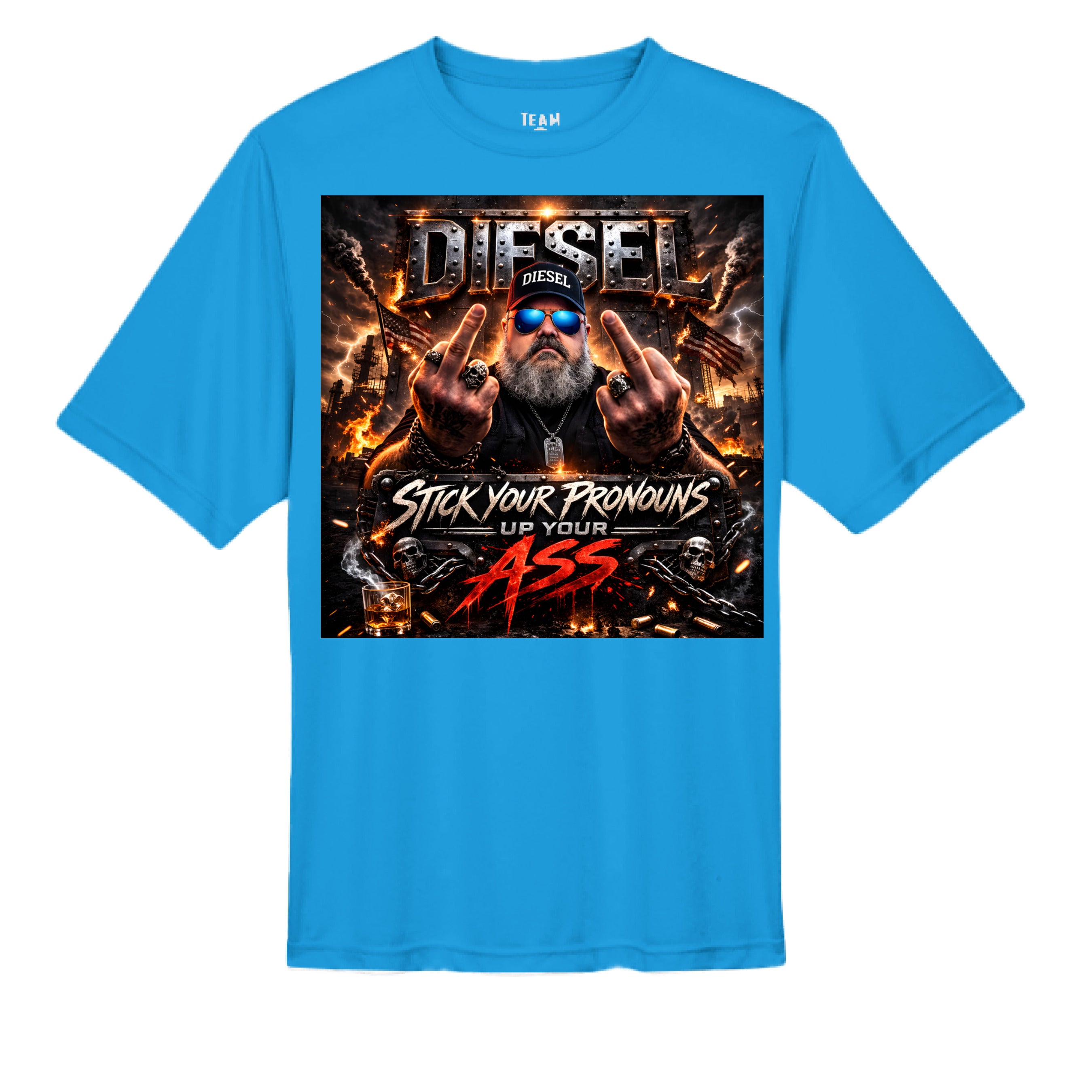 ELECTRIC BLUE - FRONT