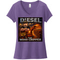 Heathered Purple - DT6503 - FRONT